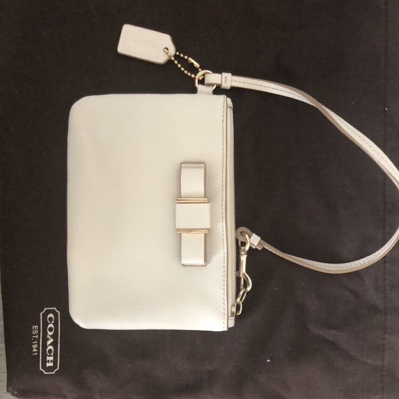 Offwhite Coach Wristlet - Picture 4 of 4